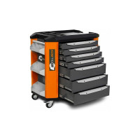 Инструментальная тележка Toollbox с экраном серии premium ТВР-7 RAL 2008