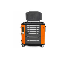 Инструментальная тележка Toollbox с экраном серии premium ТВР-7 RAL 2008
