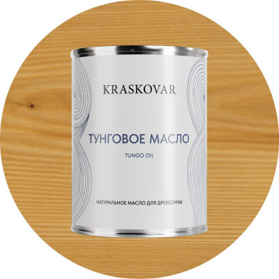 Масло тунговое экологичное Kraskovar 0,75л 1247
