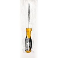 Шлицевая отвертка DELI SL5х100мм DL6351001 Cr-V, магнит, TPR+PP ручка 98349