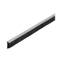 Полосовая нейлоновая щетка Mebax 28х(4x4)х1250, черная, 1 шт. 00-00002110