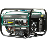 Генератор бензиновый FAVOURITE PG 2800E 2,8 кВт, 7 л.с. электростартер 160002801