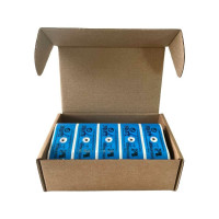 Антимагнитная пломба - наклейка ТПК Технологии Контроля 22x66 АМ (синие) 70 мТл 100 шт. 24166