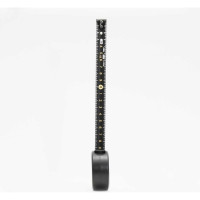 Рулетка DELI Home Series Black HT8316 3 м, 16 мм, эксклюзивный дизайн, корпус высококачественный Софт-тач пластик 104618