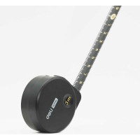 Рулетка DELI Home Series Black HT8316 3 м, 16 мм, эксклюзивный дизайн, корпус высококачественный Софт-тач пластик 104618