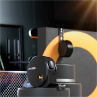 Рулетка DELI Home Series Black HT8316 3 м, 16 мм, эксклюзивный дизайн, корпус высококачественный Софт-тач пластик 104618