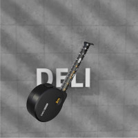 Рулетка DELI Home Series Black HT8316 3 м, 16 мм, эксклюзивный дизайн, корпус высококачественный Софт-тач пластик 104618