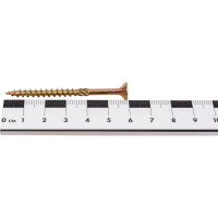 Саморезы по дереву КРЕП-КОМП потайные, Torx, 4,5x60 мм, 20 шт., желтые сдт4560мф