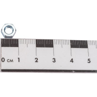 Гайка МЕТАЛЛСЕРВИС M5, DIN 934, цинк, 100 шт. 1238965