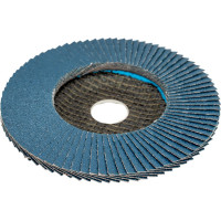 Круг лепестковый торцевой, прямой, цирконат 65% 125х22.2 мм, P-80 ABRAFORM AF-FLAP-FT-125-P80-ZR65