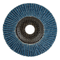 Круг лепестковый торцевой, угловой, цирконат 65% 125х22.2 мм, P-36 ABRAFORM AF-FLAP-CN-125-P36-ZR65