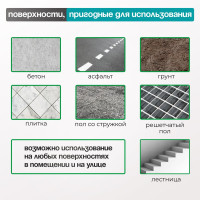 Колесо трехопорное (160 мм; грузоподъемность 130 кг; сталь; резина) СТЕЛЛА-ТЕХНИК LW160