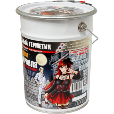 Герметик жидкая кровля уфо-стойкий Nippon Ace ведро 5 литров GJK-050-375