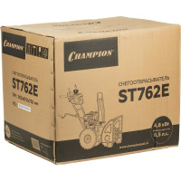 Снегоуборщик бензиновый самоходный CHAMPION ST762E