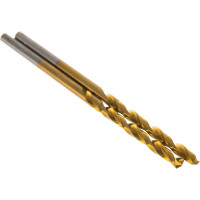 Сверло по металлу Профоснастка 2,5 мм HSS M2 TIN/135 DIN 338, 2 шт., №192 30201032