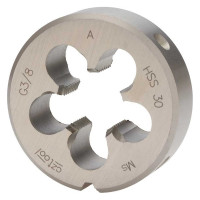 Трубная плашка Bucovice Tools G 3/8" -19 HSS 45x14мм 242380