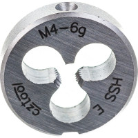 Плашка Bucovice Tools M 4 Шаг 0.7 HSSE 20x5мм 290040