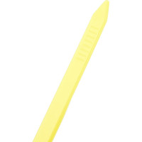 Нейлоновые стяжки FORTISFLEX КСС 5х300 желтый 100 штук 61331