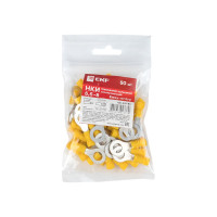 Кольцевой изолированный наконечник EKF НКИ 6.0-8 50 шт PROxima nki-5.5-8n