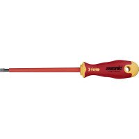 Диэлектрическая отвертка Felo Ergonic 6,5х1,2х150 плоская шлицевая 41306590