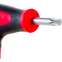 Т-образный ключ TORX 6-гранный с рукояткой T15 IZELTAS 4909220015