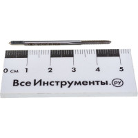 Метчик маш-руч. М 2.5х0.45, Р6М5, для г/о, d1=2.8мм, исп.1, H2 ТехноСталь t161033