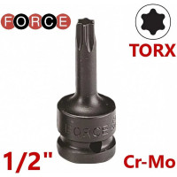 Головка ударная 1/2", 60 мм, Т40 FORCE 24606040