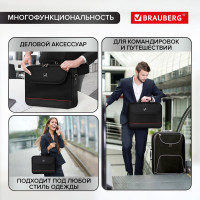 Деловая сумка для офиса и учебы BRAUBERG Profi 240440