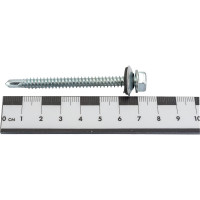 Кровельный саморез крепежная техника цинк 6.3х70 мм, 100 шт 431226 БК