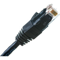 Коммутационный шнур NIKOMAX U/UTP 4 пары, черный, 1м NMC-PC4UD55B-010-BK