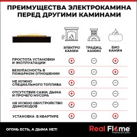 Комплект RealFlame 3D line 1000 10016928