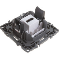 Розетка ЭРА 12-3114-05 HDMI, IP20, 12, антрацит Б0027485