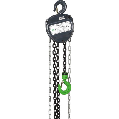 Ручная шестеренная стационарная таль EURO-LIFT ТВ - 1.5тн, 9.0м ТРШ 1,5/9