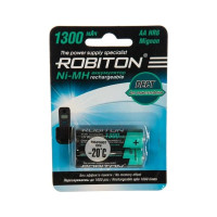 Аккумулятор ROBITON 1300MHAA-2 DECT BL2 (2шт) 13902