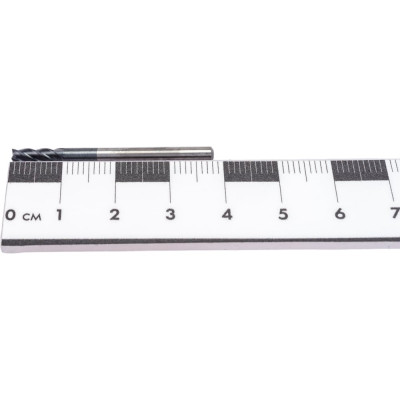 Фреза концевая ООО "ТМТ ГРУПП" цилиндрический хвостовик 3х 8х38 4-зуб ВК8 мон. 145713