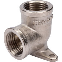 Никелированный угольник с креплением STOUT ВР 1/2 SFT-0039-000012 RG008Q0SHRAU78