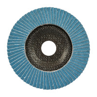 Круг лепестковый торцевой по нержавеющей стали №351 Цирконий (125х22.2 мм; P60) Профоснастка 10205036