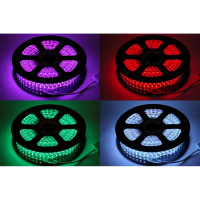Светодиодная лента ЭРА LS5050-14,4-60-220-RGB-IP67-20m Б0043097