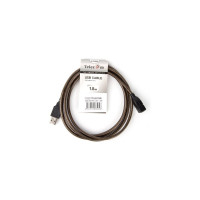 Удлинительный кабель Telecom USB2.0 AM/AF прозрачная изоляция, 1.8m VUS6956T-1.8M