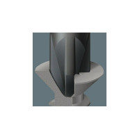 Шлицевая отвёртка для прецизионных работ WERA SL 0.30 x 1.8 x 40 мм WE-117993