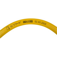 Подводка для газа СТМ ГАЗ ПВХ, 1/2", гайка-гайка, 180 см CGVF1218