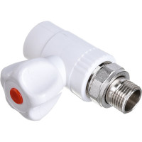 Шаровой прямой кран для радиатора СТМ PP-R DN ПЛАСТ 25х1/2" CPRS2512