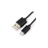 Кабель Cablexpert USB 2.0 AM/microBM 5P, 1.8м, черный, пакет CC-mUSB2-AMBM-6