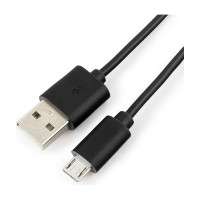 Кабель Cablexpert USB 2.0 AM/microBM 5P, 1м, черный, пакет CC-mUSB2-AMBM-1M