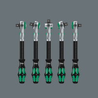 Набор инструмента WERA 8100 SA 6 Zyklop Speed с трещоткой 1/4", битами, головками, метр., 28 шт WE-004016