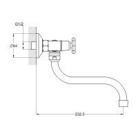 Смеситель для кухни Solone JIK12-A102-A