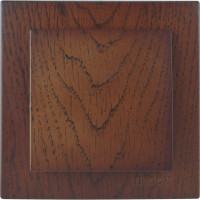Выключатель NILSON 1СП орех Touran wood 24271001