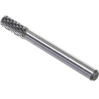 Борфреза твердосплавная цилиндрическая с торцовыми зубьями с двойной насечкой (6х16 мм; хвостовик 6 мм) ПНЕВМО-ТРЕЙД B0616-M06