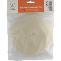 Полировальник из натуральной овечьей шерсти на липучке 150 мм RoxelPro 227125