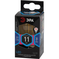 Лампа ЭРА FLED P4511w840E14, филамент, шар, 11Вт, нейтр, E14 10/100/4000 Б0047014